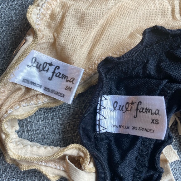 Luli Fama Fringe Thong both colors available XS - Picture 3 of 7